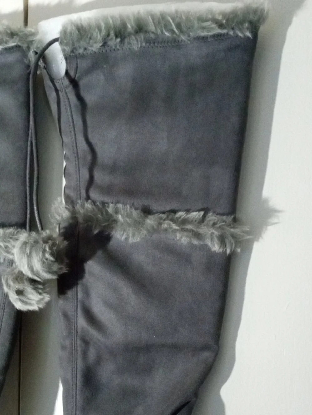 NWT Charles by Charles David Gray Odom Over-The-Knee Boots 7.5